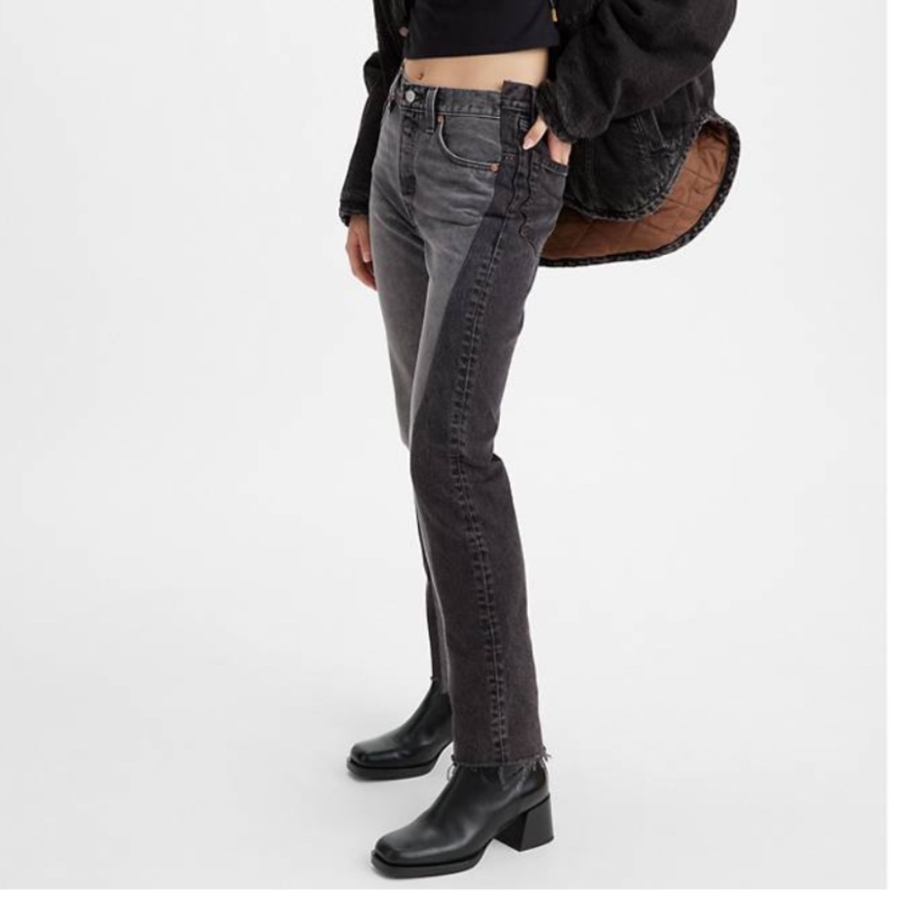 NWT Levi's Premium 501 Spliced Jeans Size 31